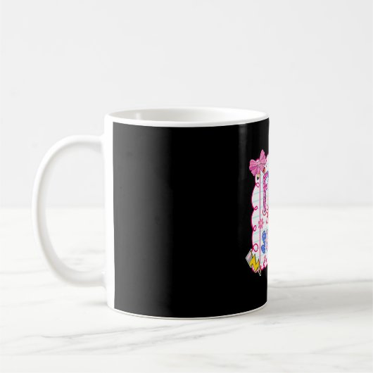 Mug Premier Jour D'école Préparatoire Coquette Bow Ck (Gauche)