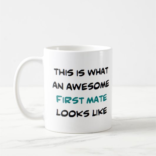 Mug premier maître, génial (Gauche)
