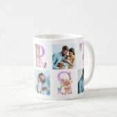 Mug Premier Noël comme .. Collage photo de Noël (Devant droit)