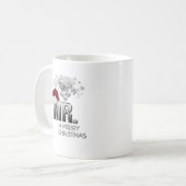 Mug Premier Noël de M.R. (Devant gauche)