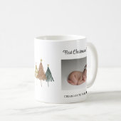 Mug Premier Noël en maman Nouveau bébé Photo (Devant droit)