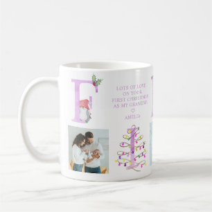 Mug Premier Noël en tant que .. Joli Collage de Photos