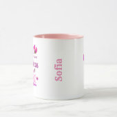 Mug Premier Noël en tant que maman d'une petite fille (Centre)