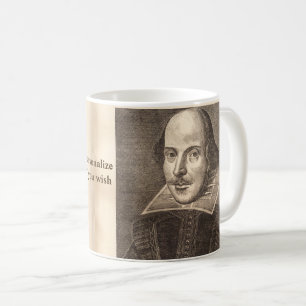 Mug Premier portrait folio de Shakespeare - avec Ben