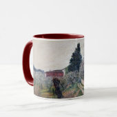 Mug PREMIER PRINTEMPS EN GOUVERNALAIS / Paysage Toscan (Devant gauche)