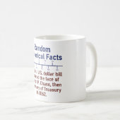 Mug Premier projet de loi sur le dollar américain - Hi (Devant droit)