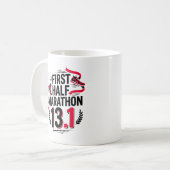 Mug Premier Semi-Marathon 13.1 (Devant gauche)