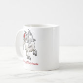 Mug Premier vol de la chèvre de Noël (Devant gauche)