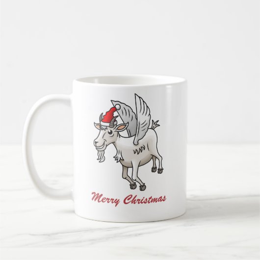 Mug Premier vol de la chèvre de Noël (Gauche)