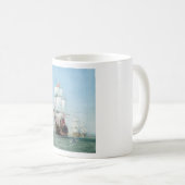 Mug Premier voyage de la HMS Victory (Devant droit)