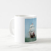 Mug Premier voyage de la HMS Victory (Devant gauche)