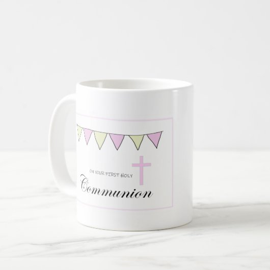 Mug Première communion (Devant gauche)