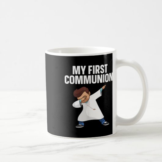 Mug Première Communion Art Pour Garçons Filles Enfants (Droite)