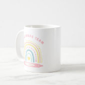 Mug Première équipe de 1re année Équipe Enseignant Ret (Devant gauche)