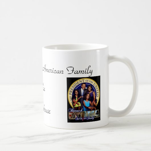 Mug Première famille afro-américaine de la Maison (Droite)