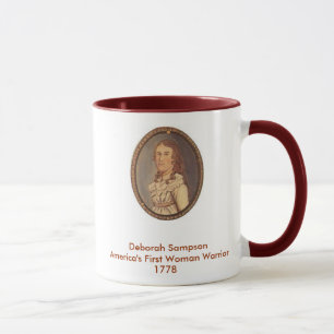 Mug Première femme Warrier de Deborah Sampson Amériq