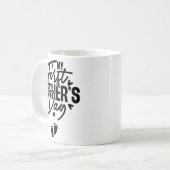 Mug Première Fête de la mère Grossesse Faire-part Mama (Devant gauche)
