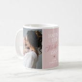 Mug Première fête des mères 2 Photo Rose (Devant gauche)