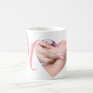 Mug Première Fête des mères Nouvelle maman rose Coeur 