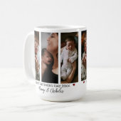 Mug Première fête des mères Trois photos Collage (Devant gauche)