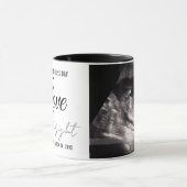 Mug Première Fête des pères Bébé Sonogramme Ultrasound (Centre)