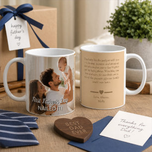 Mug Première fête des Pères C'est gagné Cadeau personn