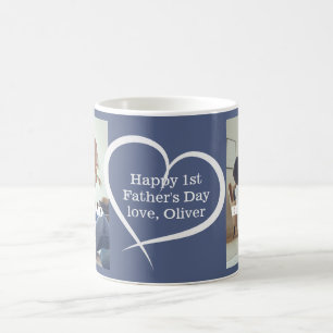 Mug Première Fête des pères Meilleur Papa Jamais 2 Pho