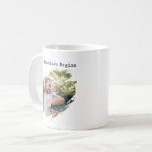 Mug Première Fête des pères moderne 2 Photo (Devant gauche)