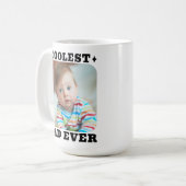 Mug Première Fête des Pères Papa le Plus Cool Bébé Pho (Devant gauche)