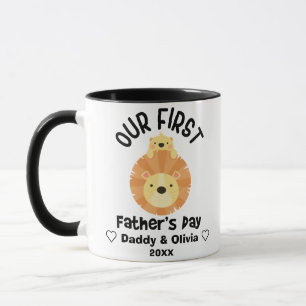 Mug Première Fête des pères personnalisée 2021, No