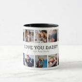 Mug Première Fête des pères Photo Papa (Centre)