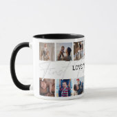 Mug Première Fête des pères Photo Papa (Gauche)