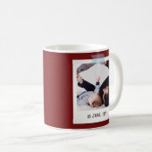 Mug Première Fête des pères Snapshot Style Photo Keeps (Devant droit)