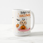 Mug Première fête d'Halloween de bébé (Devant droit)