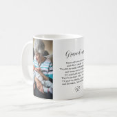 Mug Première Fois Grand-mère Photo Mug, Nouveau Cadeau (Devant gauche)