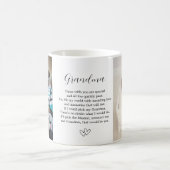 Mug Première Fois Grand-mère Photo Mug, Nouveau Cadeau (Centre)