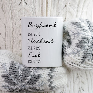 Mug Première Fois Papa Cadeau De Femme Nouveau Papa Pe