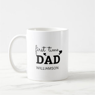 Mug Première fois papa cadeau de Fête des pères pour n