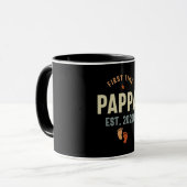 Mug Première Fois Pappa Est 2020 Daddy Cadeau (Devant gauche)