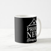 Mug Première fois propriétaire de maison fière nouvell (Devant droit)