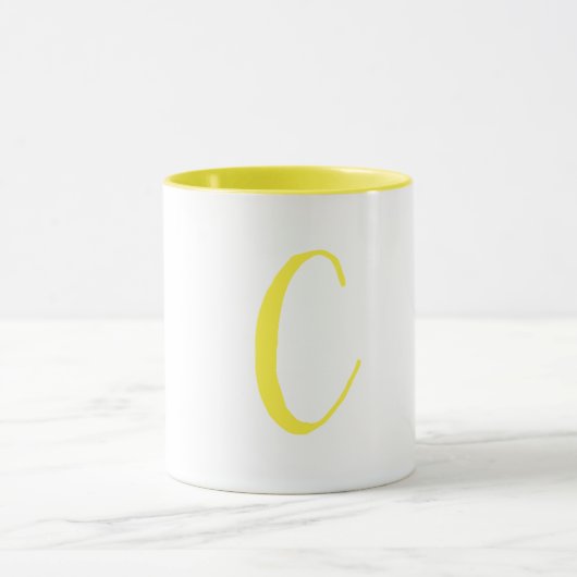 Mug Première initiale (Centre)