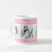 Mug première journée de la mère mignonne photo collage (Devant gauche)