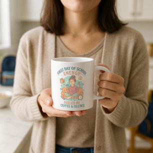 Mug Première journée de l'énergie scolaire alimentée p