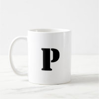 Première lettre | Teal Monogram Modern Stylish Coo