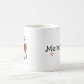 Mug première mère heureux jour mère simple écrit à la (Centre)