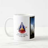 Mug Première navette spatiale lancer STS-1 Columbia (Gauche)