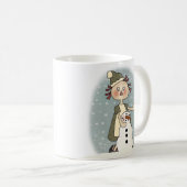 Mug Première neige de Ragdoll (Devant droit)