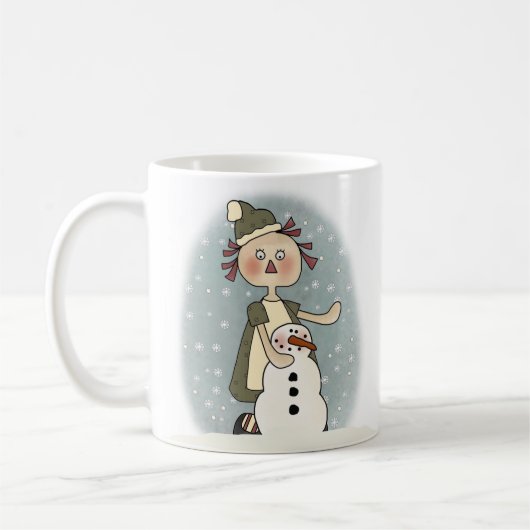 Mug Première neige de Ragdoll (Gauche)