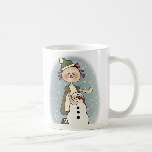 Mug Première neige de Ragdoll (Droite)