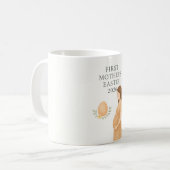 Mug Première Pâques de maman – Illustration de grosses (Devant gauche)